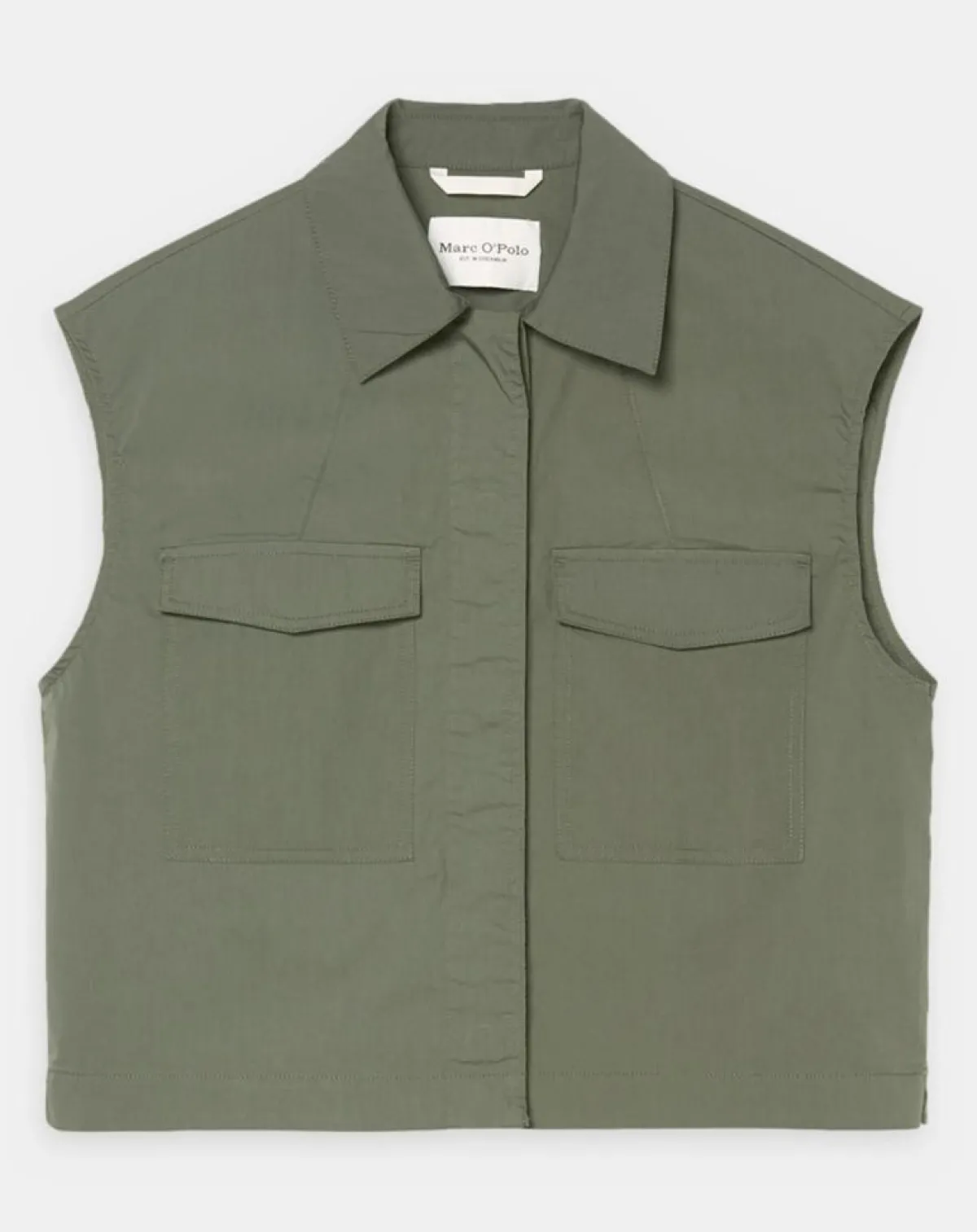 Marc O'Polo Vestes, Blousons|Veste sans manches Mini Explore kaki