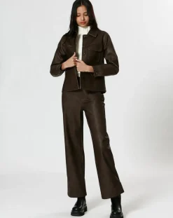 The Korner Vestes, Blousons|Veste Sarra marron