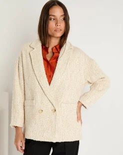 See u Soon Manteaux|Veste Selene beige