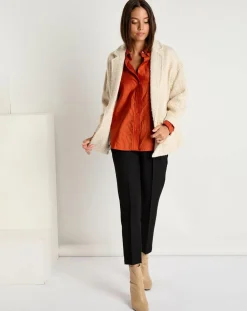 See u Soon Manteaux|Veste Selene beige