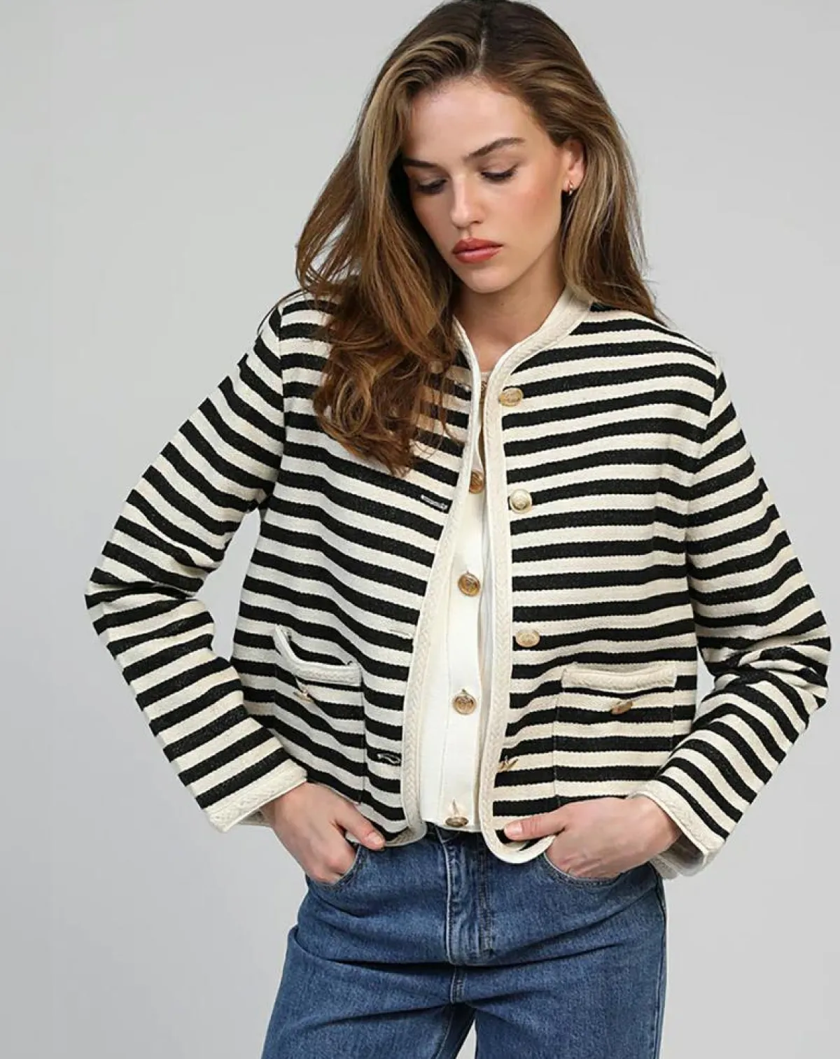 An'ge Vestes, Blousons|Veste Shambala ecrue