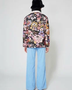 Manoush Vestes, Blousons|Veste Sherpa Carnaby noir/multicolore