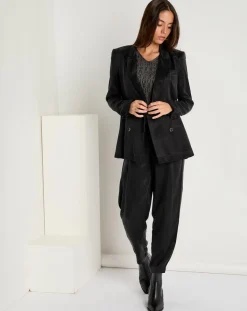 See u Soon Vestes, Blousons|Veste toucher doux Emma noire