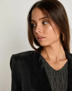 See u Soon Vestes, Blousons|Veste toucher doux Emma noire