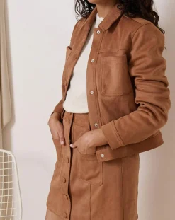 Garance Paris Vestes, Blousons|Veste Trinite camel