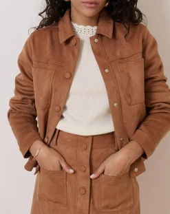 Garance Paris Vestes, Blousons|Veste Trinite camel