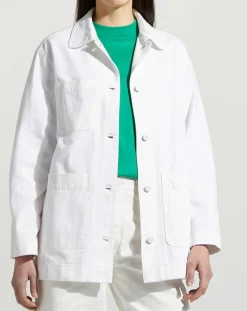 Galeries Lafayette Vestes, Blousons|Veste Twill Coton Loom écrue