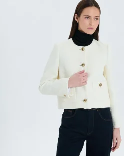 Zapa Vestes, Blousons|Veste Valse écrue