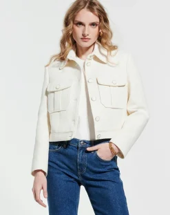 Zapa Vestes, Blousons|Veste Vienne ecrue