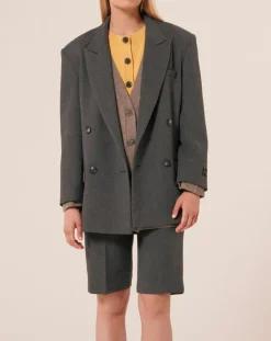 Tara Jarmon Vestes, Blousons|Veste Vlad gris anthracite