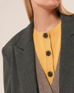 Tara Jarmon Vestes, Blousons|Veste Vlad gris anthracite