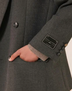 Tara Jarmon Vestes, Blousons|Veste Vlad gris anthracite