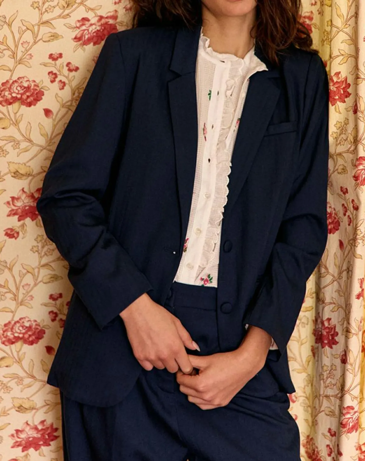 La Petite Etoile Vestes, Blousons|Veste Voliane marine