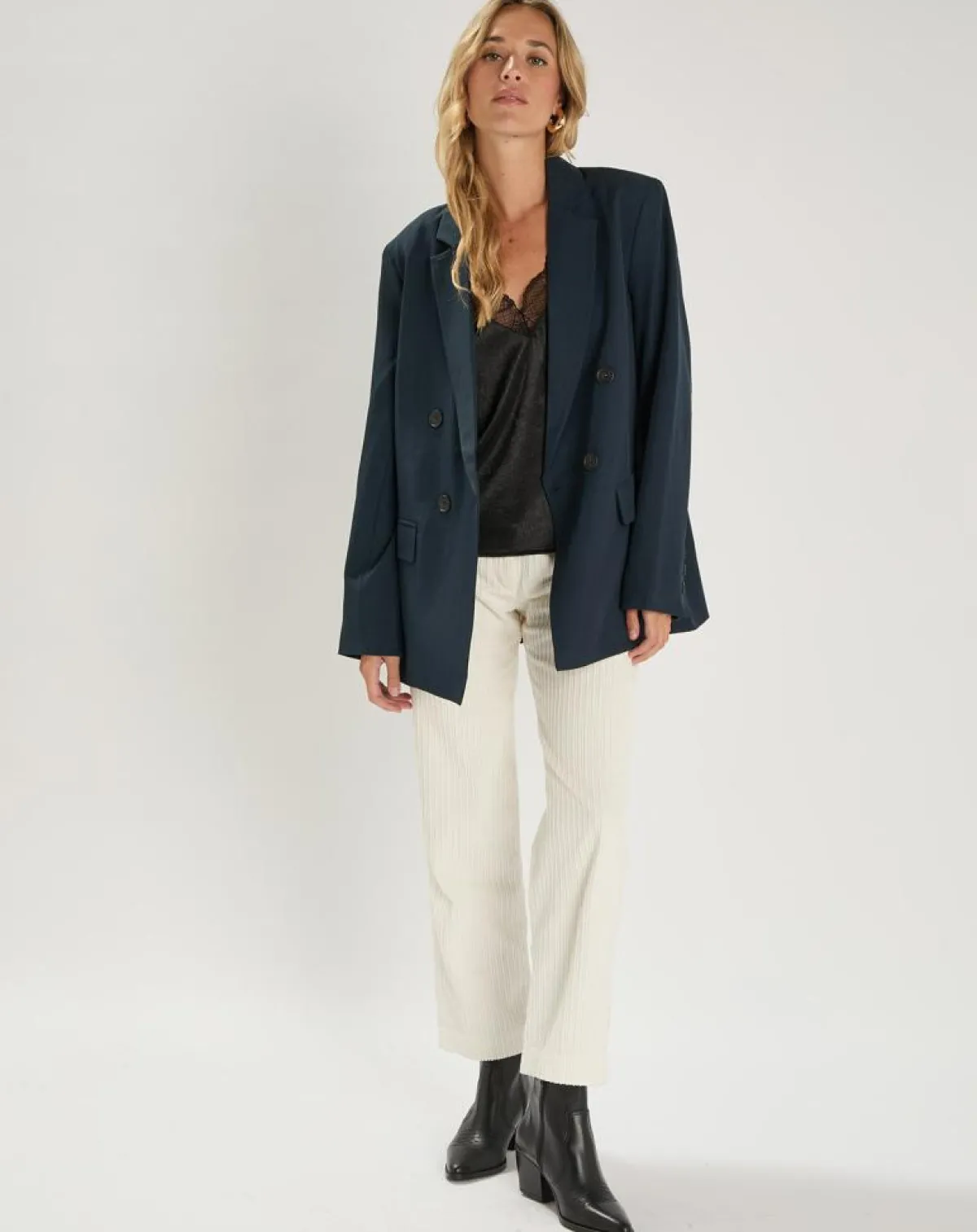 An'ge Vestes, Blousons|Veste Zigy navy